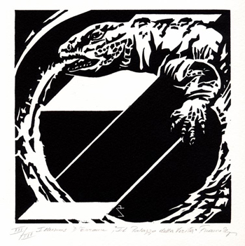     linogravure - 15 X 15 cm