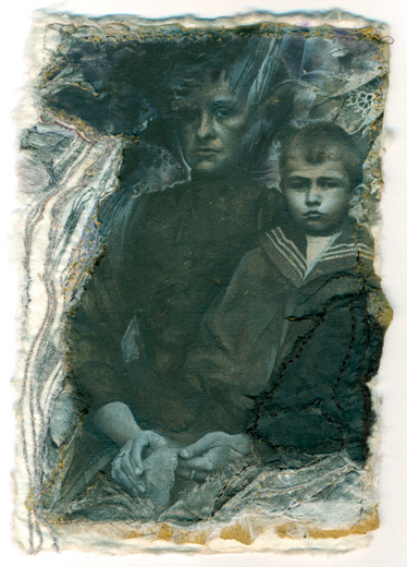     technique mixte su papier 15 x10 cm