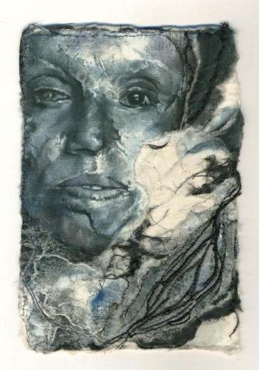     technique mixte sur papier 15 x 10 cm