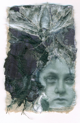     technique mixte sur papier - 9x6 cm