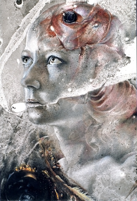     Encre / gouache / crayon sur carton19 x 9 cm